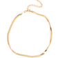 In No Time Flat - Gold necklace