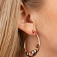 Attractive Allure - Copper earrings