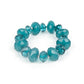 Keep GLOWING Forward - Blue bracelet