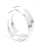 Flat Out Fashionable - Silver earrings