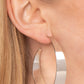 Flat Out Fashionable - Silver earrings