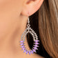 Lucid Luster - Purple earrings