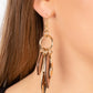 Primal Palette - Gold earrings