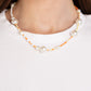 Modern Marina - Orange necklace