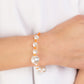 Contemporary Coastline - Orange bracelet