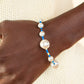 Contemporary Coastline - Blue bracelet
