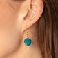 Greco Getaway - Blue necklace