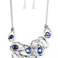 Warp Speed - Blue necklace