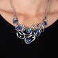 Warp Speed - Blue necklace