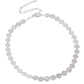 Flash Mob Flicker - Silver necklace