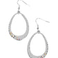 Seafoam Shimmer - earrings