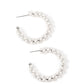 Yacht Royale - White earrings
