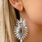Turn up the Luxe - White earrings  (LOP Oct 22')