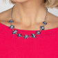 Fleek and Flecked - Blue necklace