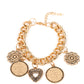 Complete CHARM-ony - Gold bracelet