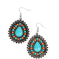 Sagebrush Sabbatical - Blue earrings