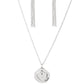 Heart Full of Faith - White necklace