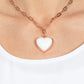 Everlasting Endearment - Copper necklace