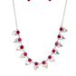 Refinamiento afilado como una navaja - Collar rosa