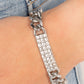 Icy Impact - White bracelet