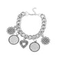 Complete CHARM-ony - Silver bracelet