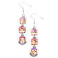 Determined to Dazzle - Orange earrings