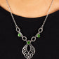 Contemporary Connections - Green necklace