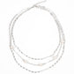 Offshore Oasis - White necklace