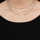 Offshore Oasis - White necklace