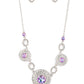 Cosmic Cosmos - Purple necklace
