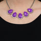 Ethereal Exaggerations - Purple necklace