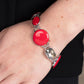 Dreamscape Dazzle - Red bracelet