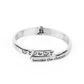 WINGS of Change - Silver bracelet