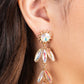 Space Age Sparkle - Gold earrings
