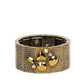 Flickering Fortune - Brass bracelet-Glow 2022