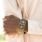 Flickering Fortune - Brass bracelet-Glow 2022
