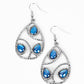 Send the BRIGHT Message - Blue earrings