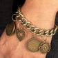 Complete CHARM-ony - Brass bracelet