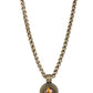 Pendant Dreams - Brass necklace