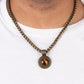 Pendant Dreams - Brass necklace