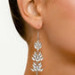 Water Lily Whimsy - White earrings LOP Feb 22'
