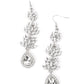 Water Lily Whimsy - White earrings LOP Feb 22'
