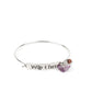 Fearless Fashionista - Purple bracelets