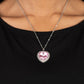 Sweethearts Stroll - Pink necklace