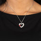 Bedazzled Bliss - Red necklace