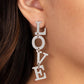 L-O-V-E - Silver earrings