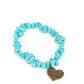 Stony-Hearted - Brass bracelet
