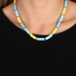 Rainbow Road - Blue necklace
