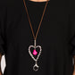 Santa Fe Sweetheart - Pink necklace
