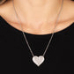 Spellbinding Sweetheart - White necklace
